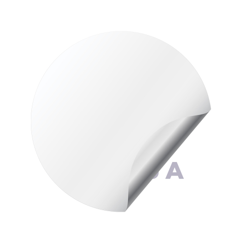 Audius Audio Crypto Currencies Stickers Silicone White