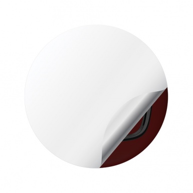 Honda Wheel Center Cap Domed Stickers Red Devil 