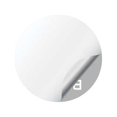 Bancor BNT Crypto Currencies Stickers Silicone Black