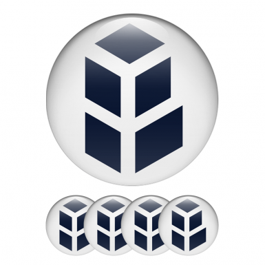 Bancor Silicone Stickers BNT Crypto White