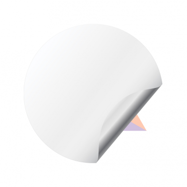 Basic Attention Token Crypto Currencies Stickers Silicone White