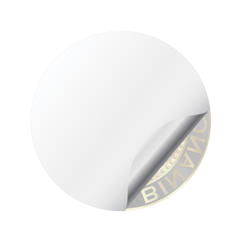 Binance Coin Crypto Currencies Stickers Silicone