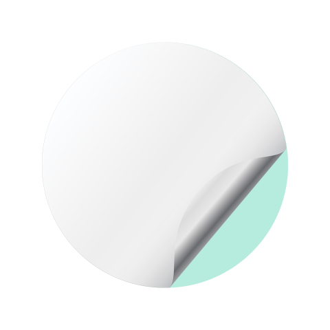 Bitcoin Cash Crypto Domed Stickers Green Classic