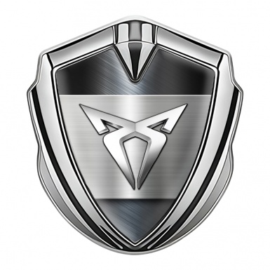 Seat Cupra Self Adhesive Bodyside Emblem Silver Steel Sheet Variant