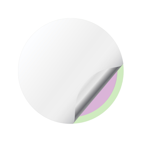 Ethereum ETH Classic Crypto 3D Stickers Silicone Purple