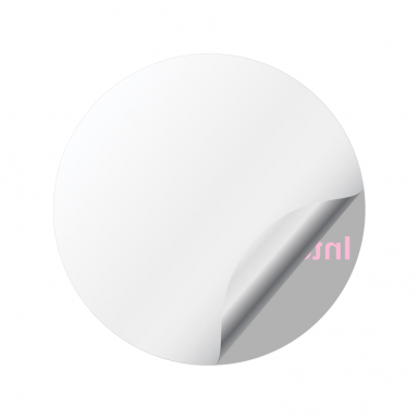Internet Computer ICP Domed Stickers Crypto Currencies Black