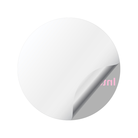 Internet Computer ICP Domed Stickers Crypto Currencies Black