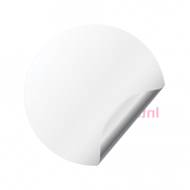 Internet Computer ICP Domed Stickers Crypto Currencies White
