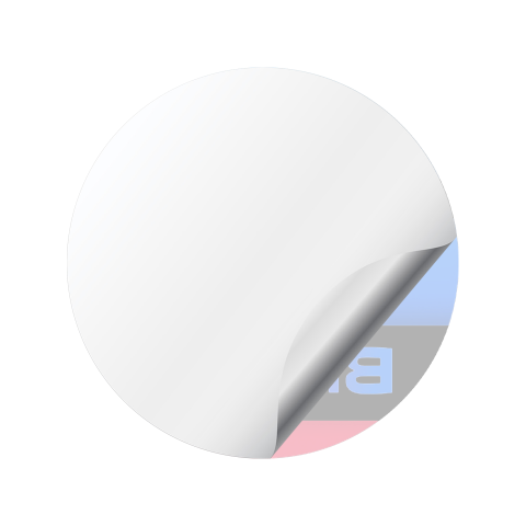 Biswap Silicone Stickers Multicolor Logo
