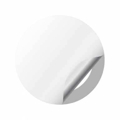 BitTorrent BTT Silicone Stickers Black White Logo