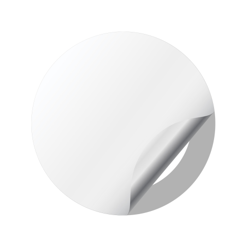 BitTorrent BTT Silicone Stickers Black White Logo