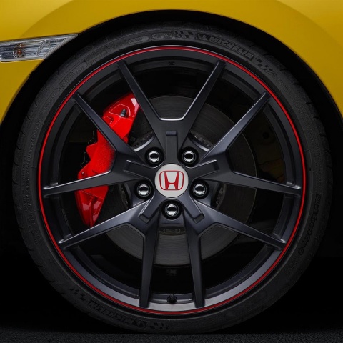 Honda  Center Hub Dome Stickers Light