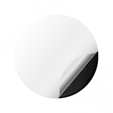 Audi Center Hub Dome Stickers 3D Rings