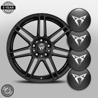 Seat Cupra Emblem for Wheel Center Caps Perforated Steel