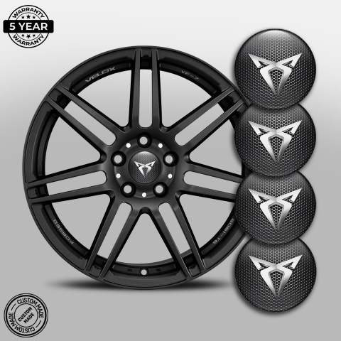 Seat Cupra Emblem for Wheel Center Caps Perforated Steel