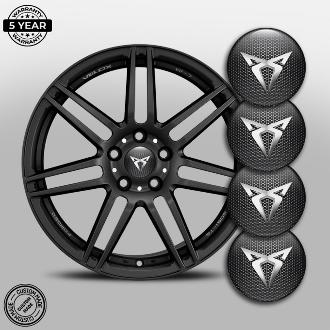Seat Cupra Emblem for Wheel Center Caps Perforated Steel