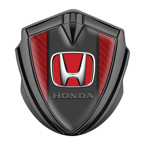Honda Bodyside Badge Self Adhesive Graphite Red Carbon Crimson Logo
