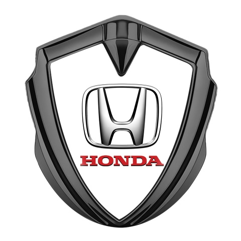Honda Self Adhesive Bodyside Emblem Graphite White Pearl Classic Logo