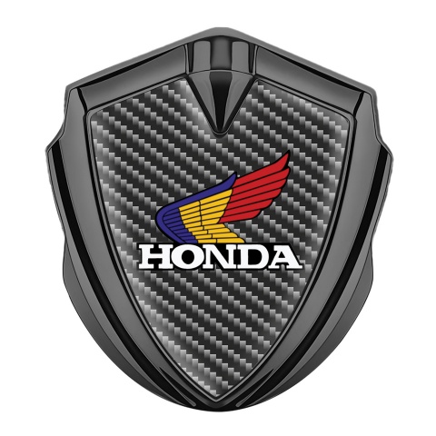 Honda Bodyside Emblem Self Adhesive Graphite Dark Carbon Edition