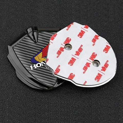 Honda Bodyside Emblem Self Adhesive Graphite Dark Carbon Edition