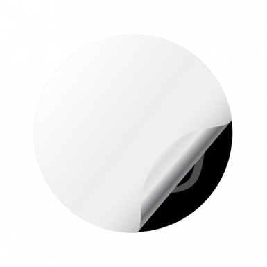 Honda Silicone Stickers Center Hub Black and Dark Grey edition