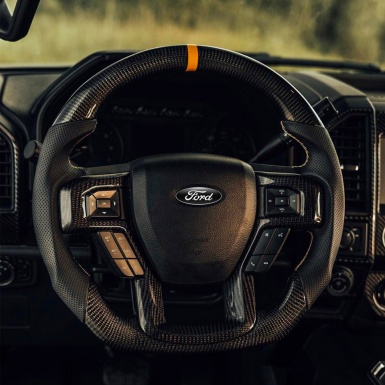 Ford Emblem Domed Sticker Classic Modern Black