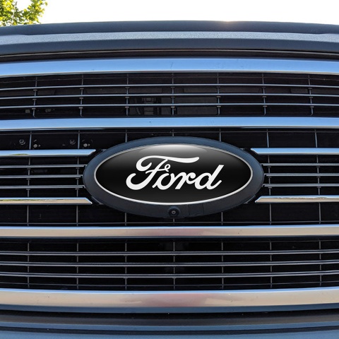 Ford Emblem Domed Sticker Classic Modern Black