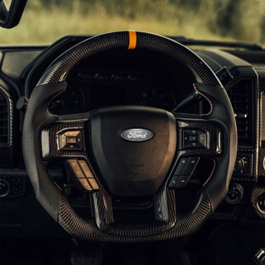 Ford Emblem Domed Sticker Classic Modern Carbon