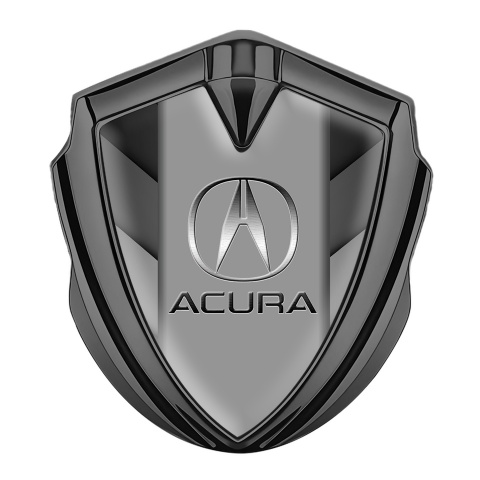 Acura Metal Emblem Self Adhesive Graphite Side Panels Classic Logo