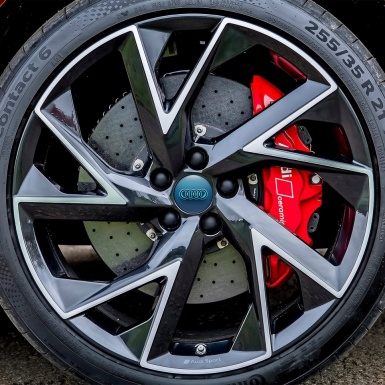 Audi Silicone Stickers Center Hub  Blue Dream