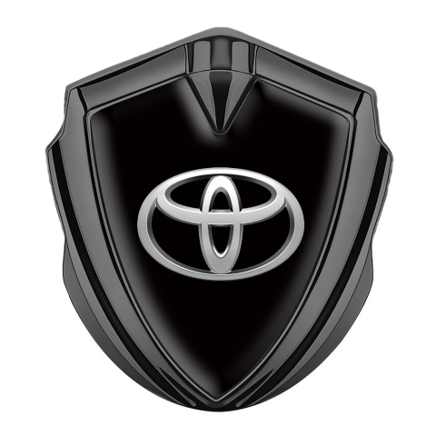Toyota Bodyside Emblem Self Adhesive Graphite Black Chromatic Edition