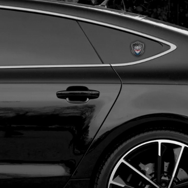 Toyota Bodyside Emblem Self Adhesive Graphite Grey Blue Element Design