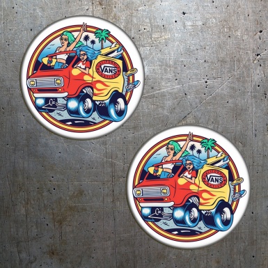 Vans Stickers Silicone California Native 2 pcs