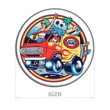 Vans Stickers Silicone California Native 2 pcs
