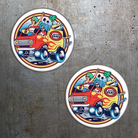 Vans Stickers Silicone California Native 2 pcs