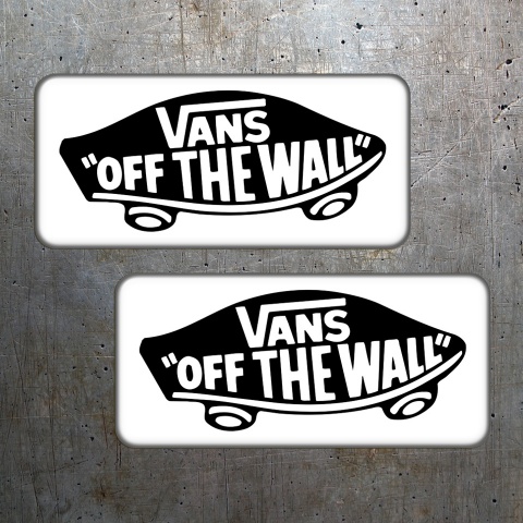 Vans Silicone Stickers Skate Edition White 2 pcs