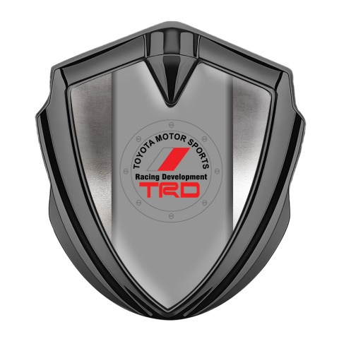 Toyota Bodyside Emblem Self Adhesive Graphite Tin Panel Circle Motif Variant
