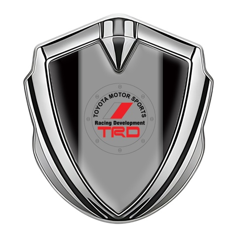 Toyota Bodyside Emblem Badge Silver Black Noir Red Logo Edition