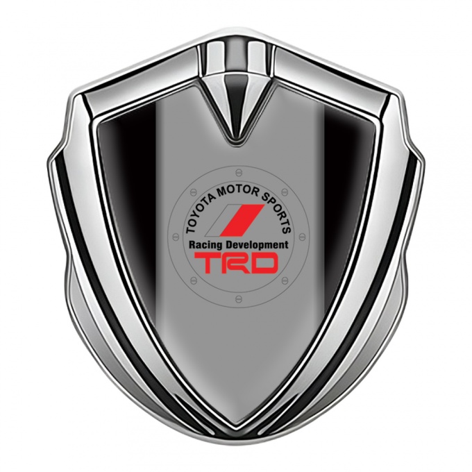 Toyota Bodyside Emblem Badge Silver Black Noir Red Logo Edition