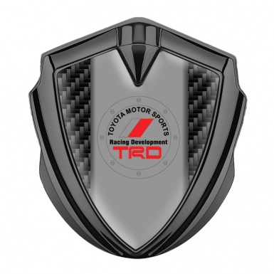 Toyota Trunk Emblem Badge Graphite Black Carbon Sport Edition Logo
