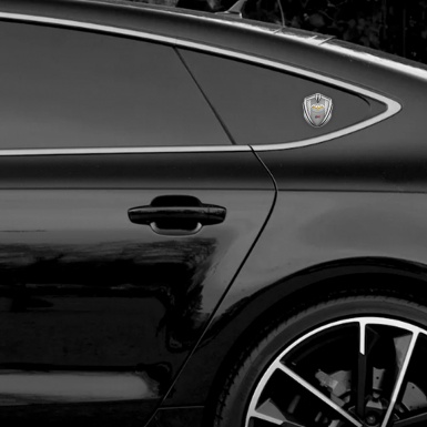 Toyota GR Emblem Trunk Badge Silver White Carbon Grey Yellow Edition