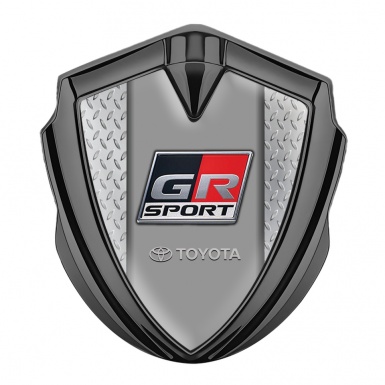 Toyota Bodyside Emblem Self Adhesive Graphite Treadplate Frame Sport Logo