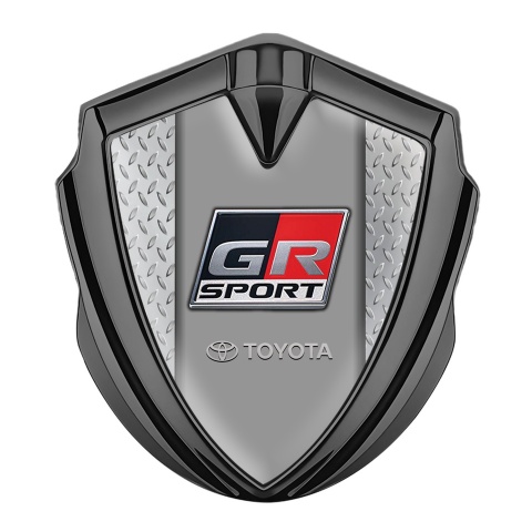 Toyota Bodyside Emblem Self Adhesive Graphite Treadplate Frame Sport Logo