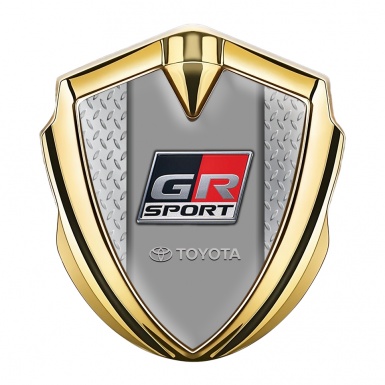 Toyota Bodyside Emblem Self Adhesive Gold Treadplate Frame Sport Logo