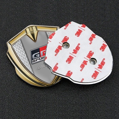 Toyota Bodyside Emblem Self Adhesive Gold Treadplate Frame Sport Logo