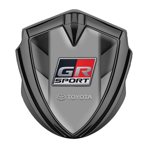 Toyota Bodyside Emblem Self Adhesive Graphite Greyscale Sides Sport Logo