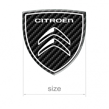 Citroen Badge Silikon Aufkleber Alle GRÖSSEN Autoinnenraum