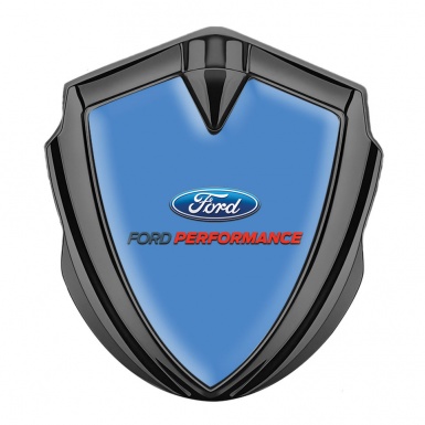 Ford Bodyside Badge Self Adhesive Graphite Glacial Blue Performance Design