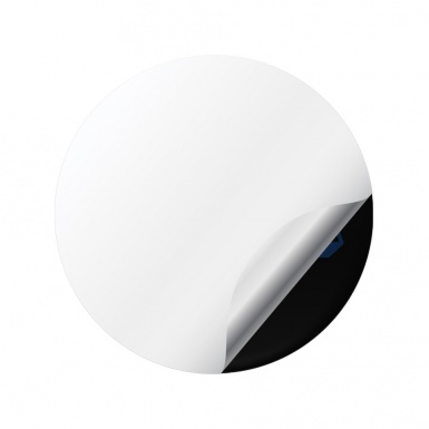 BBS Domed Stickers Wheel Center Cap Blue Logo