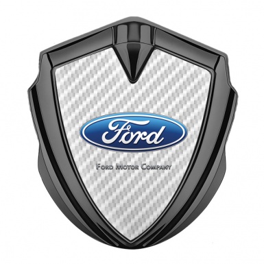 Ford Bodyside Emblem Badge Graphite White Carbon Blue Classic Oval Logo